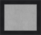 Amanti Art Black Framed Magnetic Board 21x25 Small Vision Board for use with Magnets, 100% Metal Sheet to Display Items as Office Decor or for Home Organization in mudroom, Kitchen or Kids Room