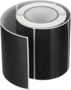 PATIKIL 2 x 3 Inch Rectangle Inventory Color Coding Labels 1 Roll, Square Self-Adhesive Inventory Label Stickers for Office Home Organization Name Tags, 250 Per Roll, Black