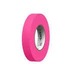 1" Width ProTapes Pro Gaff Premium Matte Cloth Gaffer's Tape With Rubber Adhesive, 50 yds Length x, Fluorescent Pink (Pack of 1)