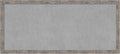 Amanti Art Silver Framed Magnetic Board 23x51 Oversize Vision Board for use with Magnets, 100% Metal Sheet to Display Items as Office Decor or for Home Organization in mudroom, Kitchen or Kids Room