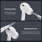 K&F CONCEPT 20-in-1 Keyboard Cleaning Kit Laptop Cleaner, Multifunctional Electronic Device Cleaning Tool, for iPhone AirPods MacBook iPad, Camera PC Monitor Earbud TV Tablet Screens