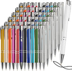 Yucold Customized ballpoint pens in bulk, personalized ballpoint pens with free engraving, for use in companies, enterprises, graduation anniversaries (Royal blue,39)