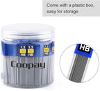 Coopay 720 Pieces Lead Refills 1.3 mm HB Break Resistant Mechanical Pencil Refills, 12 Pack Per Tube, 60 Tubes(1.3 mm)