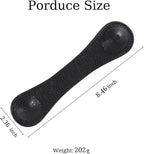 Weighted Bookmark - Leather Book Page Weight Book Weights Holder for Hands-Free Reading Paper Weights for Cookbooks Crafts Music Books Bookmarks(01Black)