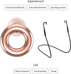 Loop Experience Link Bundle - Reusable Ear Plugs for Concerts, Live Events, Festivals, Motorcycles, Noise Sensitivity & More | 18 dB Noise Reduction