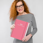 2026 Planner - Planner 2026 from January 2026 to December 2026 with 12 Monthly Tabs, Flexible Cover, Inner Pocket, 8.5" x 11", Pink-B