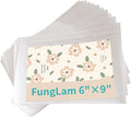 6”×9” Self-Adhesive Shipping Label Sleeves, FungLam Shipping Label Sleeves, Packing List Envelopes, Clear Top Loading Packing List, Shipping Labels Pouches for Shipping Labels/Files 200 Pack