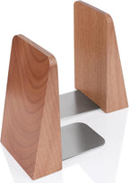 DRELIFAM Wood Handmade Heavy Duty Bookends for Shelves Decorative Book Ends to Hold Books for Office