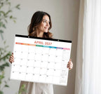 Desk Calendar 2026 - Calendar 2026-2027 from January 2026 to June 2027, 18 Months Calendar with Thick Paper for Office, Home, School Organizing, 14.5" X 11.5", Colorful