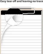 Nichela Notepad for Daily Planning and Organization of Work – 4 x 6-inches Lined Paper – Thick Bright White Paper – 30 Pages – Note Pads Ruled Pages – Pack of 8