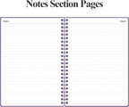 Heveboik Income & Expense Log Book - A5 Income and Expense Tracker for Small Business, Accounting Bookkeeping Tracking for Woman and Man, 5.8" x 8.3", Purple