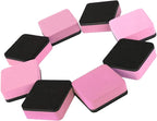 Dry Erase Erasers, 48 Pack Magnetic Whiteboard Eraser Chalkboard Eraser Dry Eraser for Classroom Office and Home (48pcs Pink)