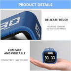 GuDoQi Multi-Function Cube Timer, 5/10/30/60 Min & Custom Count Down, Included Pause & Resume Feature, Silent, Vibrate & Adjustable Sound Alarm for Productivity in Tasks,Study & Kitchen, Classic Blue