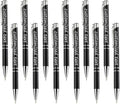Yucold Customized ballpoint pens in bulk, personalized ballpoint pens with free engraving, for use in companies, enterprises, graduation anniversaries (Black,78)