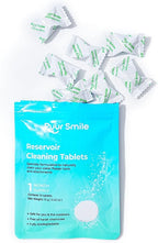 Puur Smile Water Flosser Reservoir Cleaning Tablets – 1 Month Supply – Deep Clean for Water Tank & Attachments – Natural Ingredients, Biodegradable, Safe & Easy to Use (10 Tablets)