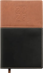 2026 Planner Calendar, 5"x8" : Includes 14 Months (November 2025 - December 2026) / 2026 Weekly Planner/Weekly Agenda/Monthly Calendar Organizer (Brown/Black)