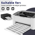 POLYSELLS 1" x2-5/8 Self Adhesive Address Labels, 30UP Blank Shipping Labels, FUSKU, FBA Mailing Labels for Inkjet and Laser Printer, 3000 Sticker Labels (100 Sheets), 30 Labels per Sheet