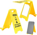 Funny Office Desk Accessories,Office Cubicle Decor,Phone Holder Mirror Acrylic Table Signs,Workplace Caution Desk Decor for Women Men Coworker Teammate Manager Employee Assistant Leader (Patience)