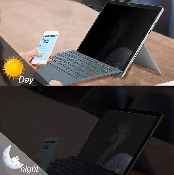 for Microsoft Surface Laptop 5/4/3 th Gen 15 inch Privacy Screen Protector Filter,Bubble Free Anti-Spy Anti-Glare Anti Blue Light Filter(Only for Surface Laptop 3/4/5 15 Privacy Screen Shield)