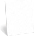 321Done Dot Grid Notepad – Dotted Graph Paper, Letter Size Large (8.5x11) – Made in USA – 50 Sheets Dotted for Bullet Planning Journaling Thick Paper 1/5” (0.20") Dots Notes Writing White