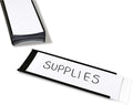 SmartSign Magnetic 'C' Channel Label Holders | 2.5" x 6" Pack of 10