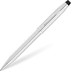Cross Century II Refillable Ballpoint Pen Presented in a Luxury Gift Box - Medium Point, Black Ink, Lustrous Chrome