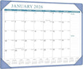 Desk Calendar 2026, KOPEESY New Year Large Desk Calendar with Desktop Mat, 18 Months from January 2026 - June 2027, 22” x 17” Desktop Monthly Planner for Home or Office School