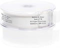 Clear Personalized Return Address Labels with Elegant Dispenser - Roll of 500 Custom See Through Transparent Stickers