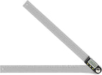 Delgada 12 inch/300mm Digital Angle Finder Tool Stainless Steel Digital Protractor Angle Ruler Finder Tool for Woodworking with Zeroing and Locking Function Battery