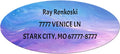 Made in USA Custom Return Address Stickers Labels Customized Mailing Label for Envelopes, Personalized Self Adhesive Flat Sheet Oval Labels