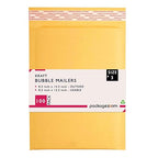 8.5x14.5 inches Kraft Bubble Mailer Self Seal Bubble Shipping Envelopes 100 Pack Padded Envelopes Thick Mailers Packaging for Small Business #3