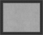 Amanti Art Black Framed Magnetic Board 19x23 Small Vision Board for use with Magnets, 100% Metal Sheet to Display Items as Office Decor or for Home Organization in mudroom, Kitchen or Kids Room