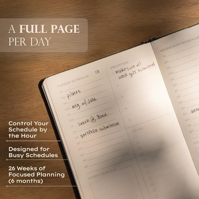 Anecdote 2026-2027 Planner: A Monthly, Weekly & Daily Planner with Calendar | 8.5" x 5.2" | Hardcover To-Do List Organizer, Planning Your Success, Start Anytime, Achieve Productivity Goals (Mustard)