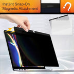 Mamol Privacy Screen MacBook Pro 15 Inch (2016-2019), Magnetic Removable Anti Blue Light Glare Filter Privacy Screen Protector for Apple Mac 15 In Laptop Model (A1707, A1990)