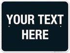Personalized Custom Black Background And Season Sign, 18x24 Inches, 3M EGP Reflective .080 Aluminum, Fade Resistant, Made in USA by Sigo Signs