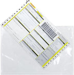 RyhamPaper Packing List Envelopes, Clear 6 x 9 Inches Self Adhesive Shipping Labels Envelope Pouches (100 PCS)