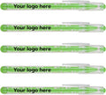 Custom Maze Ballpoint Pens – Personalized Puzzle Pens with Logo/Text – Promotional Pens for Events, Schools, Trade Shows – Fun Interactive Design (Green, 300 Count, Pack of 1)
