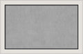 Amanti Art Silver Framed Magnetic Board 30x46 Large Vision Board for use with Magnets, 100% Metal Sheet to Display Items as Office Decor or for Home Organization in mudroom, Kitchen or Kids Room