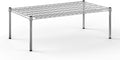 Regal Altair 24''W x 42''L x 14''H Chrome Plated Wire Dunnage Rack | Off The Floor Storage