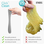 CLICK CLEAN Cleaning Gel for Car, 7oz Car Detailing Tools, Cleaning Putty Gel, Car Interior Cleaner Universal Dust Cleaner for Keyboard, Laptop, Air Vents