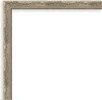 Amanti Art Silver Framed Magnetic Board 18x18 Small Vision Board for use with Magnets, 100% Metal Sheet to Display Items as Office Decor or for Home Organization in mudroom, Kitchen or Kids Room