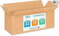 Long Shipping & Moving Boxes 32"L x 12"W x 12"H (20-Pack) - Extra Strength 200 lb vs Regular - Corrugated Packing Boxes Made in USA - Heavy Duty Moving Box - Cardboard Packing Box by IDL Packaging