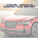 Visual Vehicle Inspection Report – 2-Part Carbonless Vehicle Checklist, Snap-Out Auto Service Forms, Fleet Maintenance Logs, Car Checkup Sheets - White & Canary 8.5"×11" - Pack of 250