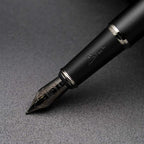 czxwyst Picasso 916 Malage Fountain Pen Original Box New Version (Sunset Gray, Medium Nib 0.7mm)