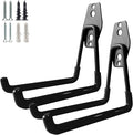 GeeWatom Garage Storage Utility Hooks，Garage Garden Tool Organizer，Steel Wall Mount Hooks, Large Garden U Hooks （2 Pack）