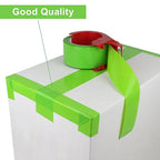 BOMEI PACK Heavy Duty Colored Packing Tape with Dispenser 1.88 Inch x 60 Yards (Green) 6 Rolls, 2.4 mil Industrial Grade Packaging Tape for Shipping, Moving, Mailing & Storage