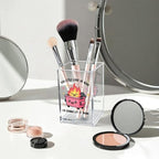 Vgrti This Little Light Of Mine I'm Gonna Let It Shine Acrylic Cosmetic Pencil Pen Holder Cup, Emotional Dumpster Fire Pen Holder Cup, Therapy Gifts, Mental Health Gifts for Women Colleague Teacher