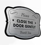 Custom Decorative Outdoor Metal Sign, Personalized Aluminum Driveway Sign, Waterproof, Made In USA, Design 3 Metallic Silver 30x24 In