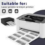 POLYSELLS Self Adhesive 2"x4" Address Shipping Labels, 10UP White Sticker FBA Labels, Inkjet/Laser Printer Compatible, 10 Labels/Sheet, 100 Sheets/1000 Labels