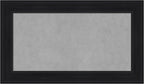 Amanti Art Black Framed Magnetic Board 17x29 Small Vision Board for use with Magnets, 100% Metal Sheet to Display Items as Office Decor or for Home Organization in mudroom, Kitchen or Kids Room